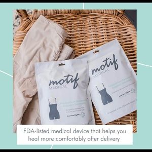 Motif Postpartum Recovery Support Garment, Natural Birth, Nude, Large, Unopened